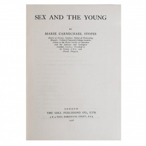 Sex and the Young