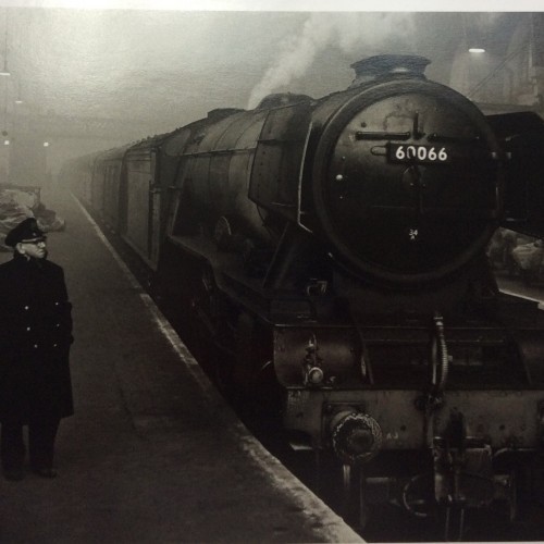 Steam Train at Kings Cross, 1962  by Colin Jones